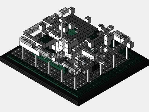 乐高建筑-萨沃耶别墅(21014)