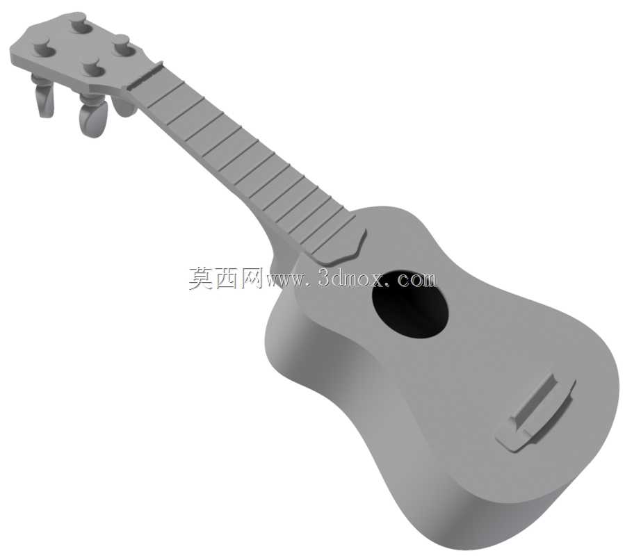 3D可打印袖珍Uke