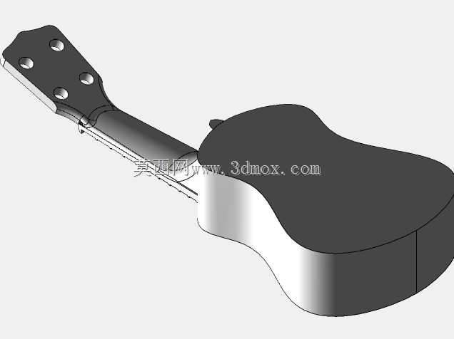 3D可打印袖珍Uke