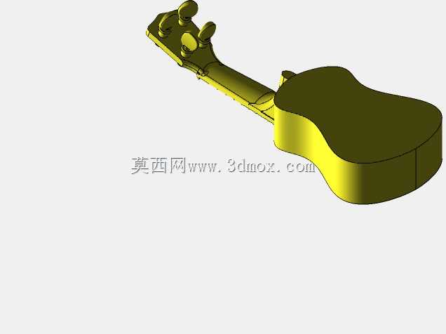 3D可打印袖珍Uke