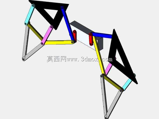 Solidworks中的Theo-jansen机制