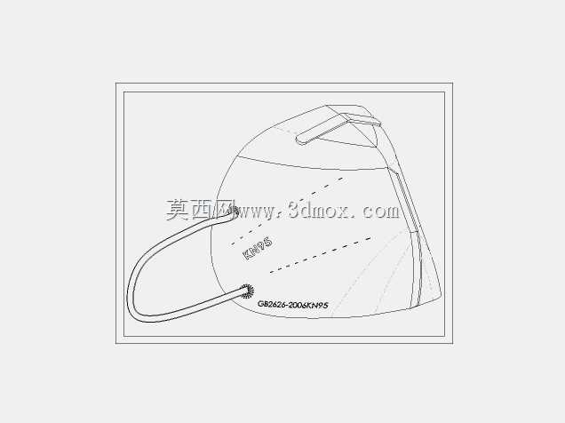 KN95掩模复制品