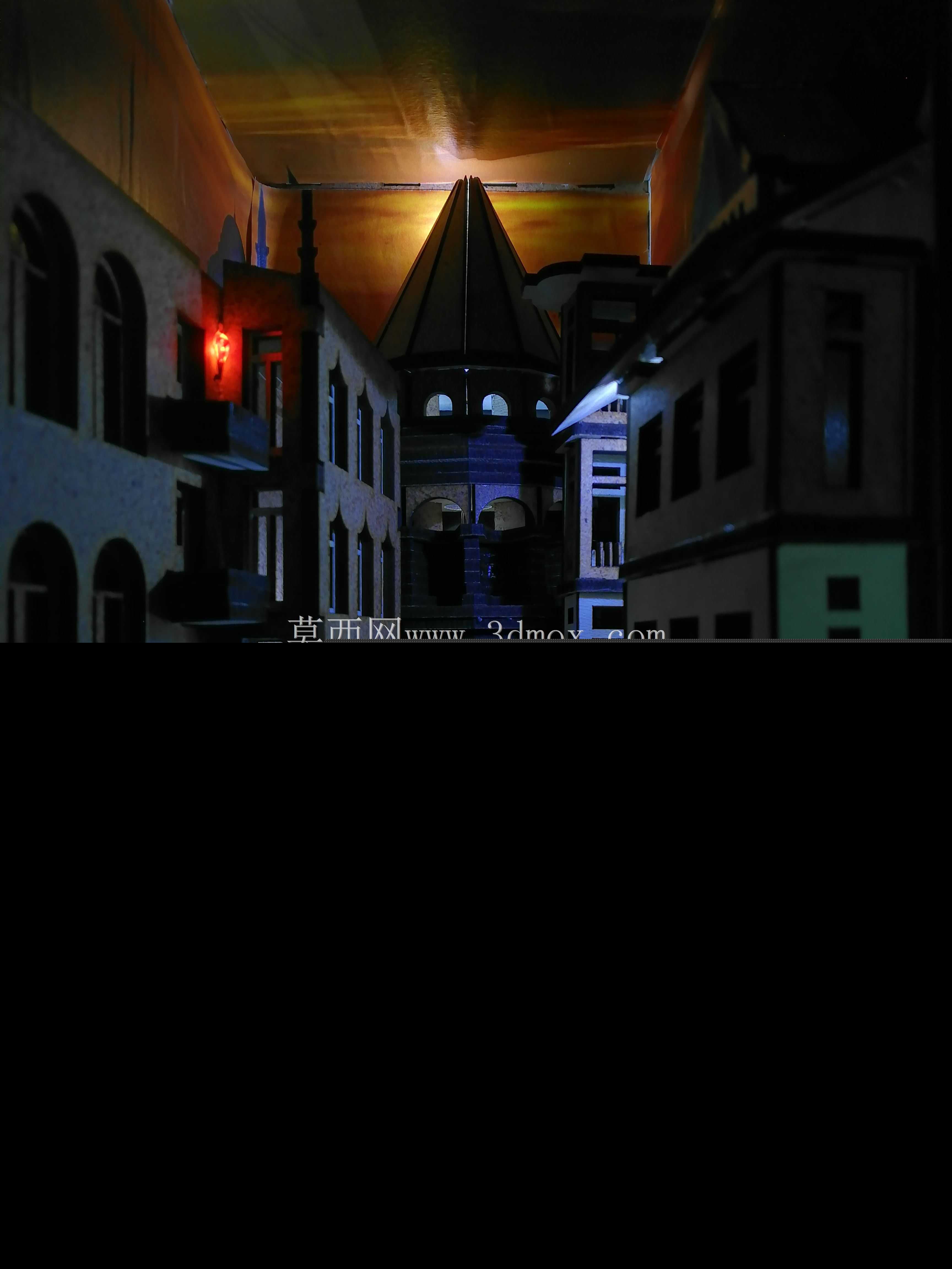 Galata Tower Book Nook 3dmodel.sldprt