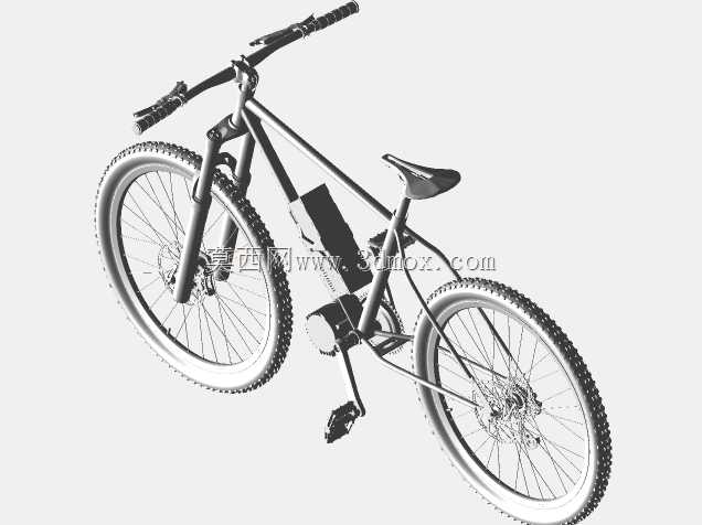 电动自行车改装实体模型-定制车架