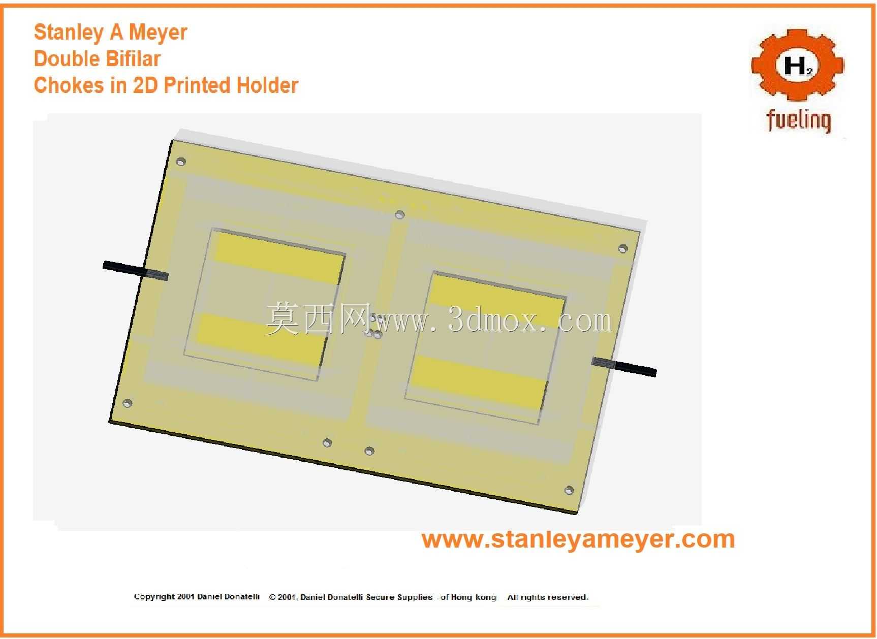 Stanley A Meyer E Core扼流圈支架