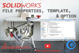 SolidWorks印度尼西亚教程#061-文件属性,模板\u0026选项(预览)