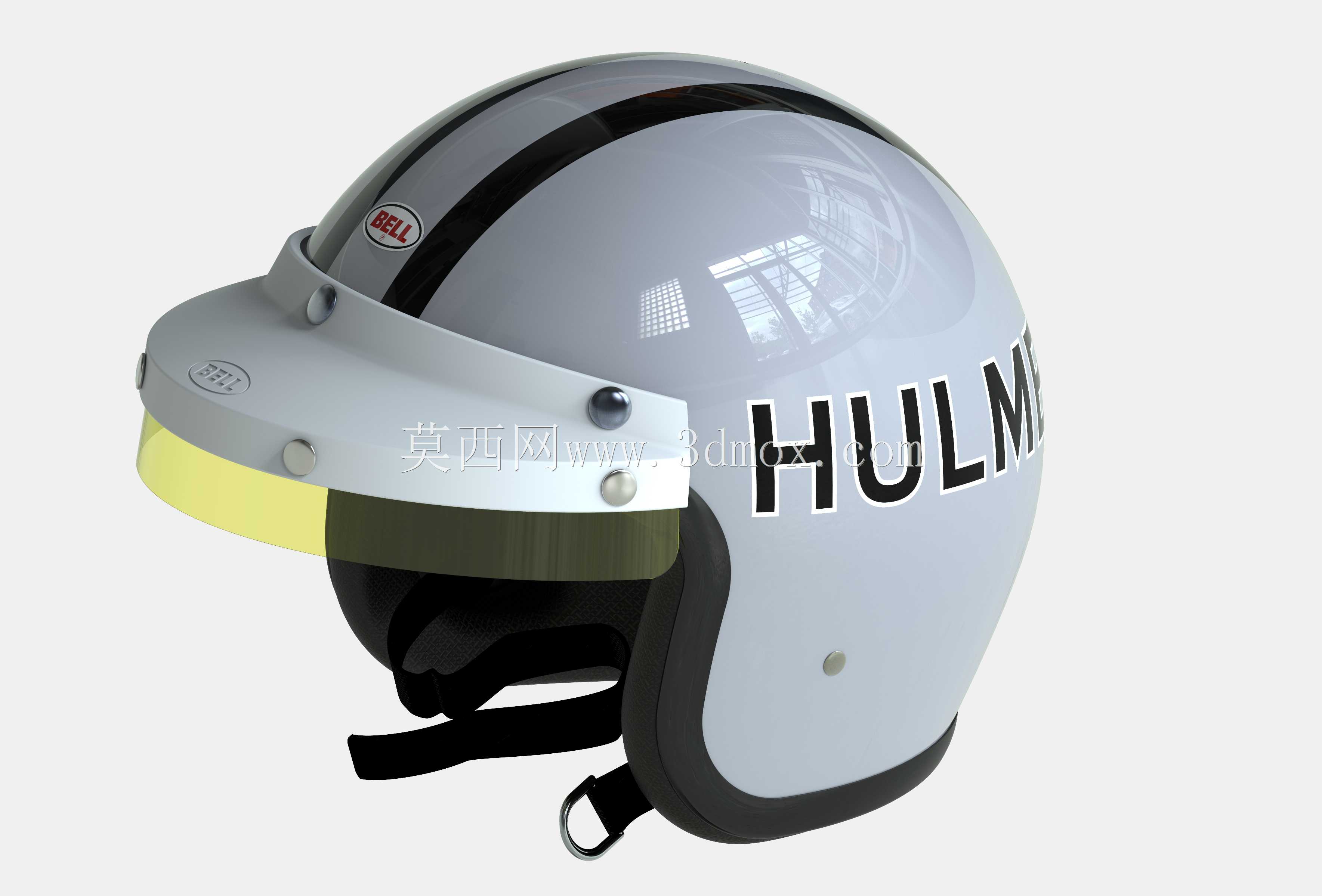 F1 Denny Hulme 1968开放式头盔(贝尔)