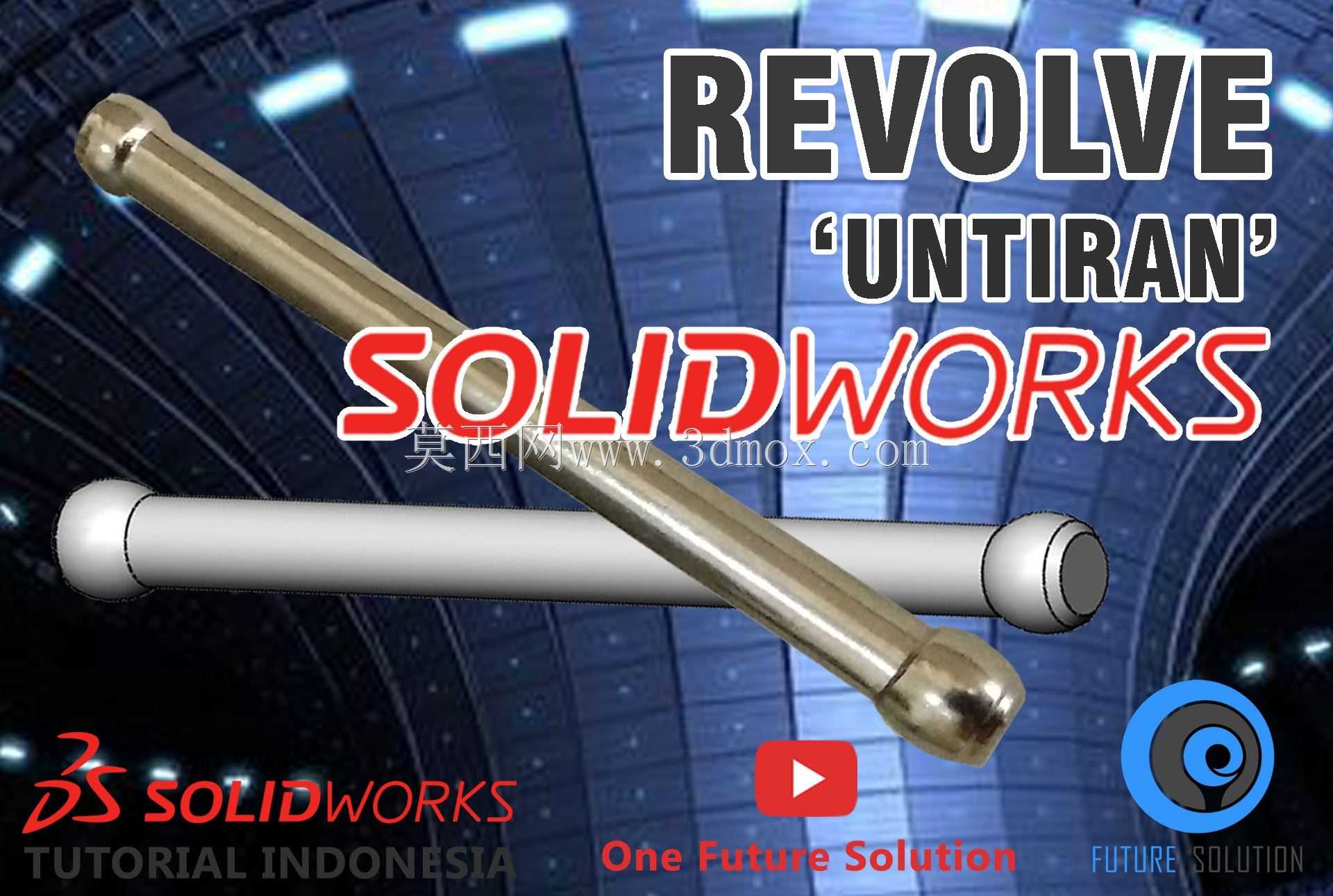 SolidWorksӡ�������ǽ̳�#018��Ӣ�İ棩-��ת��Untiran��