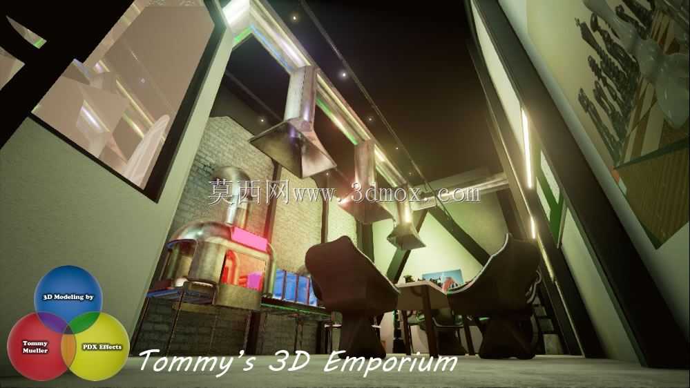 汤米的3D商场(或:我是如何学会将Solidworks 3D模型导入到虚幻引擎的(或:汤米·米勒的演示卷2015))
