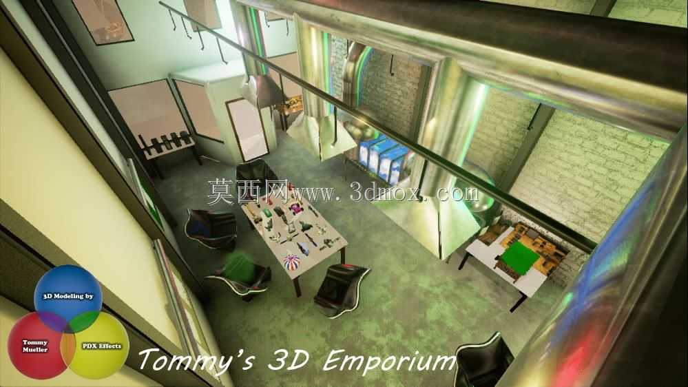 汤米的3D商场(或:我是如何学会将Solidworks 3D模型导入到虚幻引擎的(或:汤米·米勒的演示卷2015))