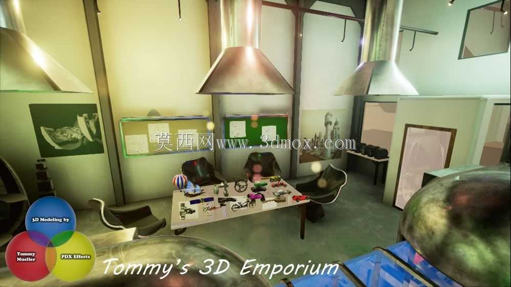 汤米的3D商场(或:我是如何学会将Solidworks 3D模型导入到虚幻引擎的(或:汤米·米勒的演示卷2015))