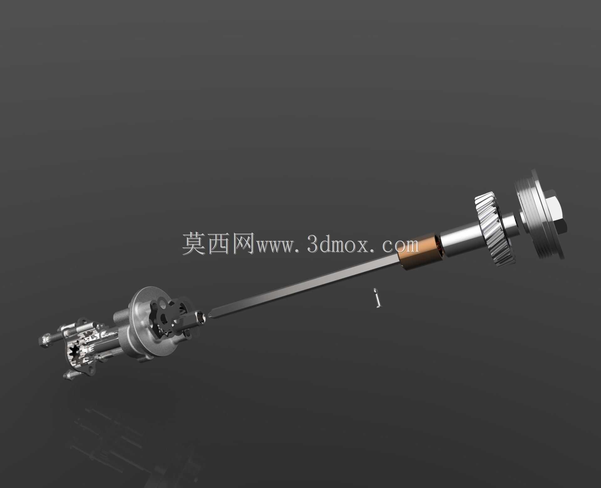 M72摩托车项目发动机油泵总成