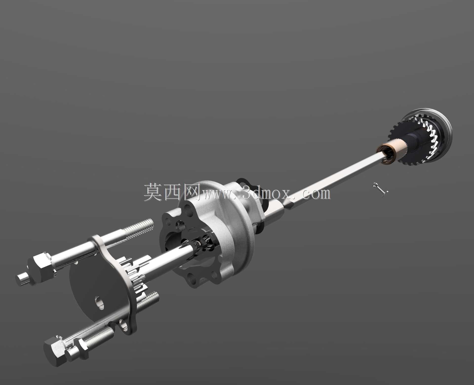 M72摩托车项目发动机油泵总成