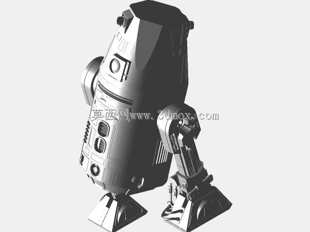R4I9-零件解决方案中创建的达斯维德天体机械机器人