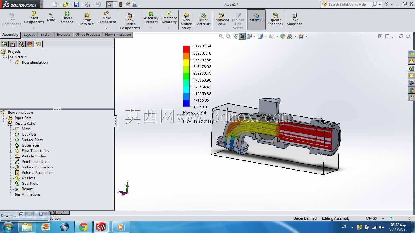 �̳�21��ʹ��Solidworks����ˮ��ͷ����ģ��
