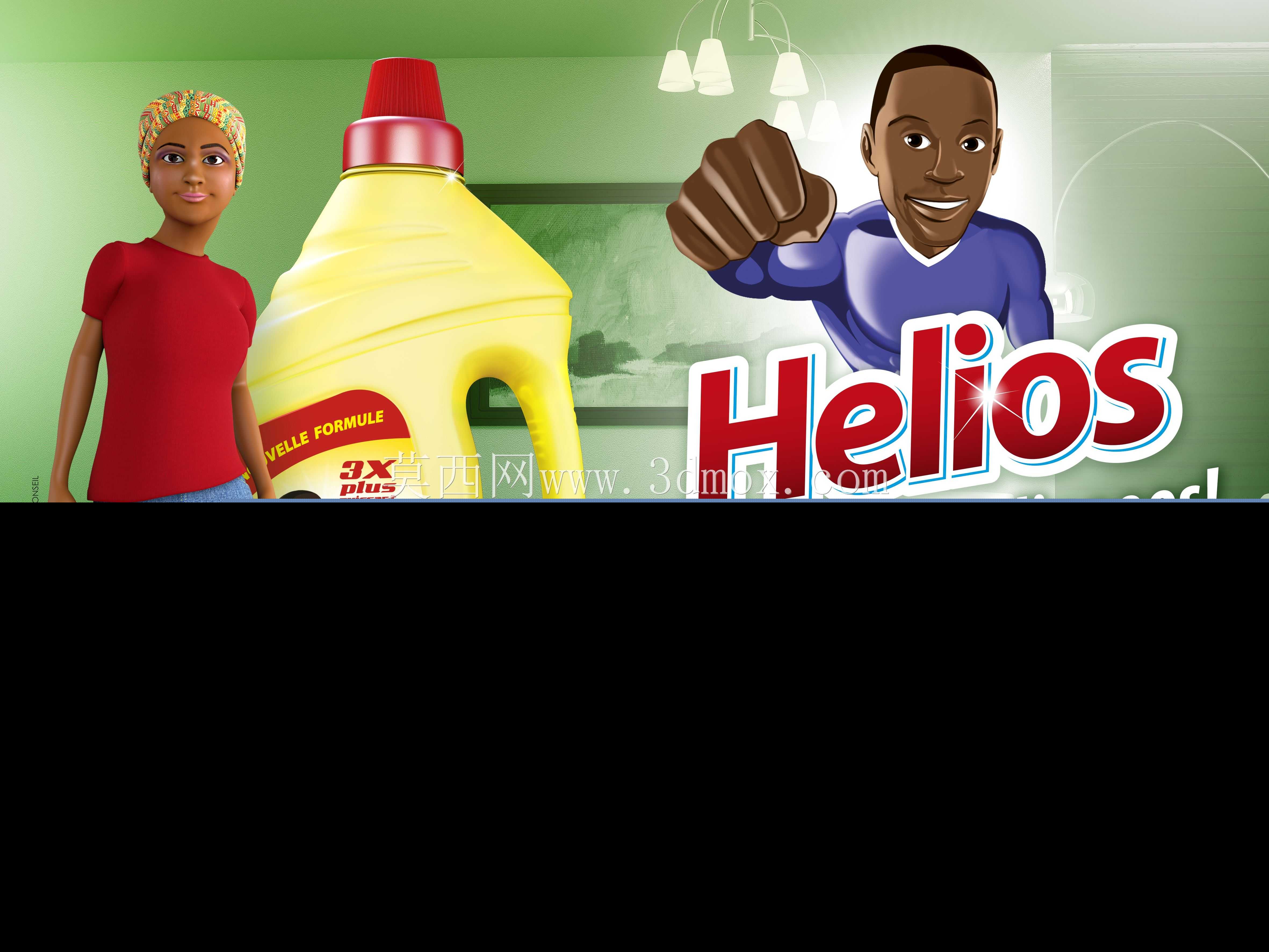 Helios Savon Liquide 1L