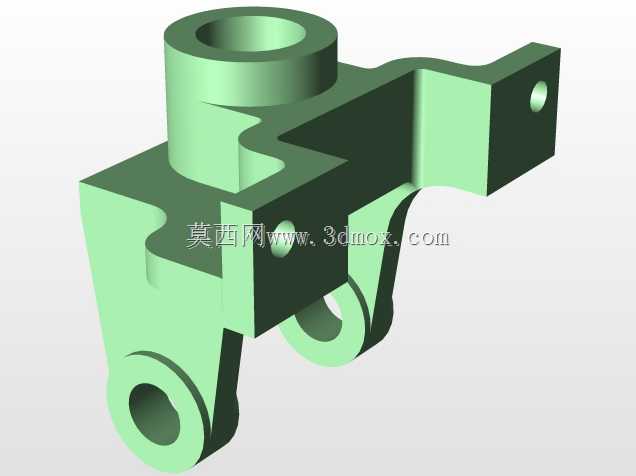 AUTOCAD技能展示-伞齿轮支架