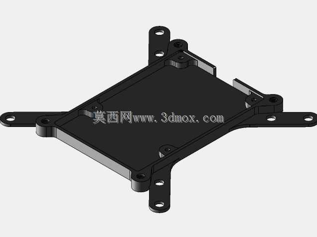 覆盆子Pi 3 B+Vesa安装箱