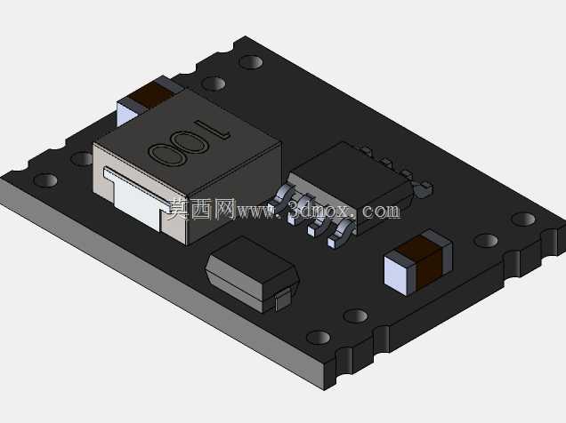 DC-DC 5V-12V至3.3V降压电压调节器电源模块板