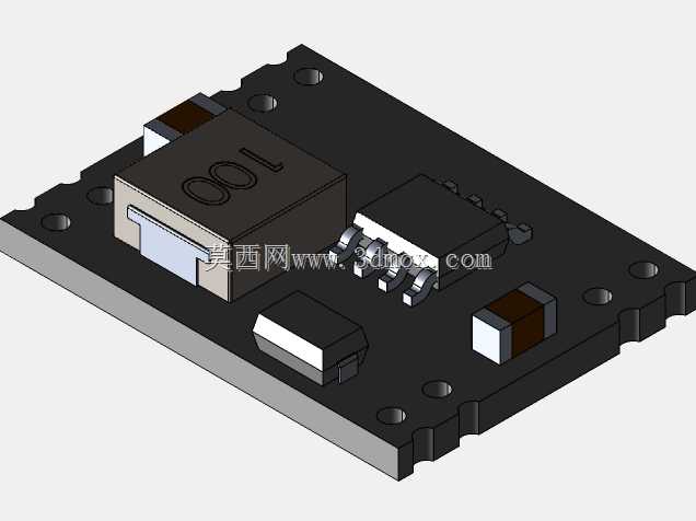 DC-DC 5V-12V至3.3V降压电压调节器电源模块板