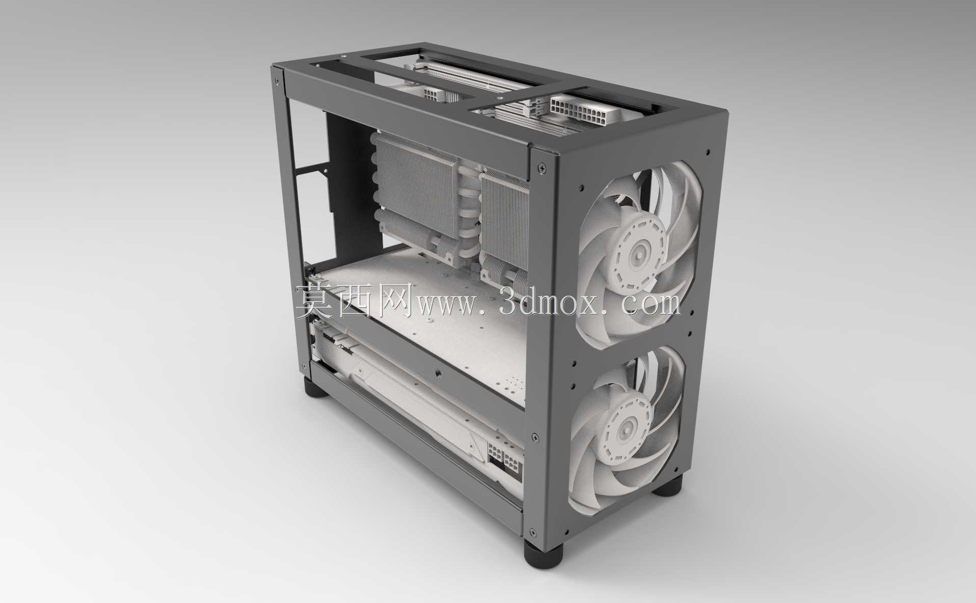 Compact mATX WS-Case概念(过度开发)