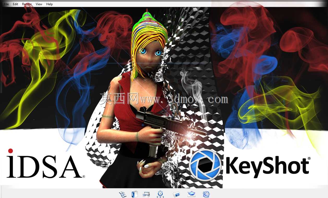 IDSA KeyShot��ѯ��Ŀ