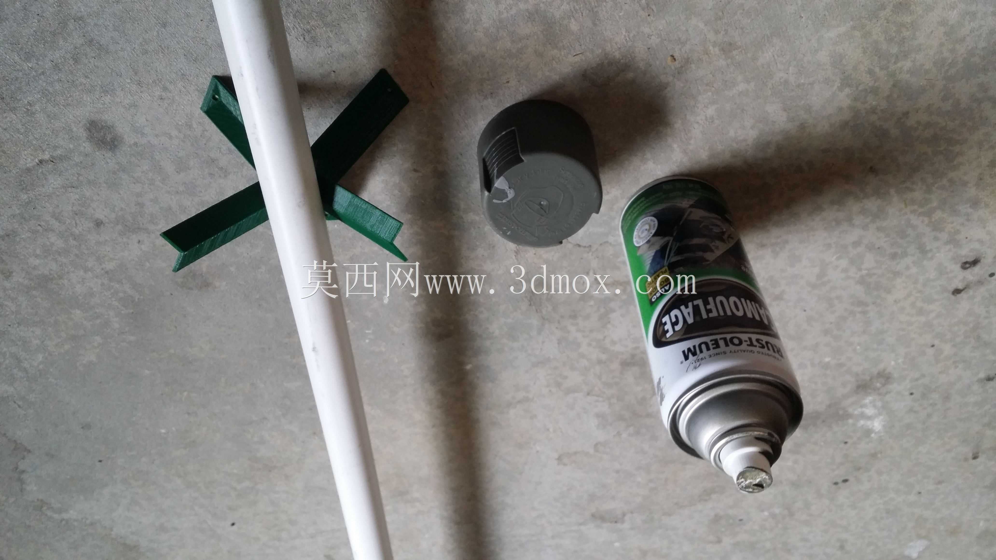 喷漆用夹管工具