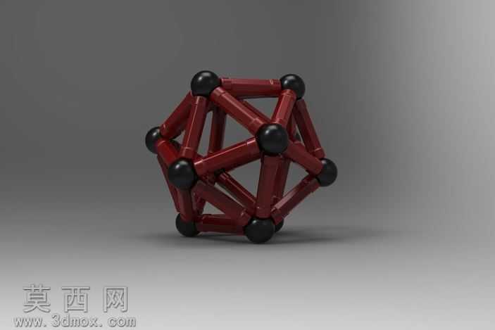 强磁二十面体
