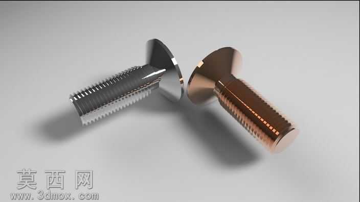 圆角沉头的螺栓