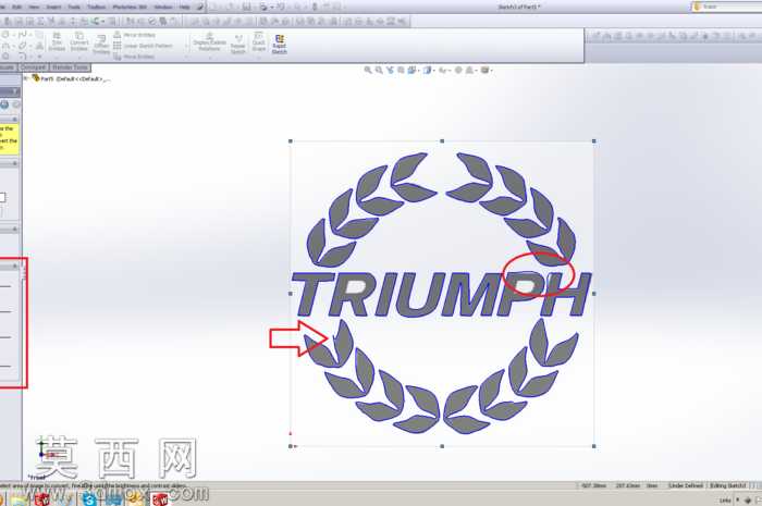 教程-提示-在SolidWorks中使用Autotrace