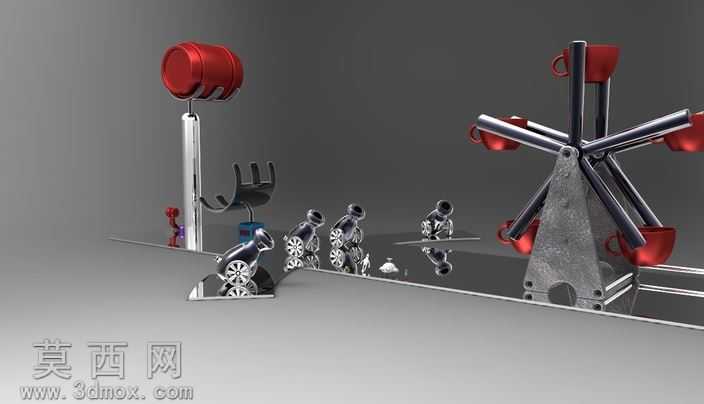 鲁布·戈德堡的实验。