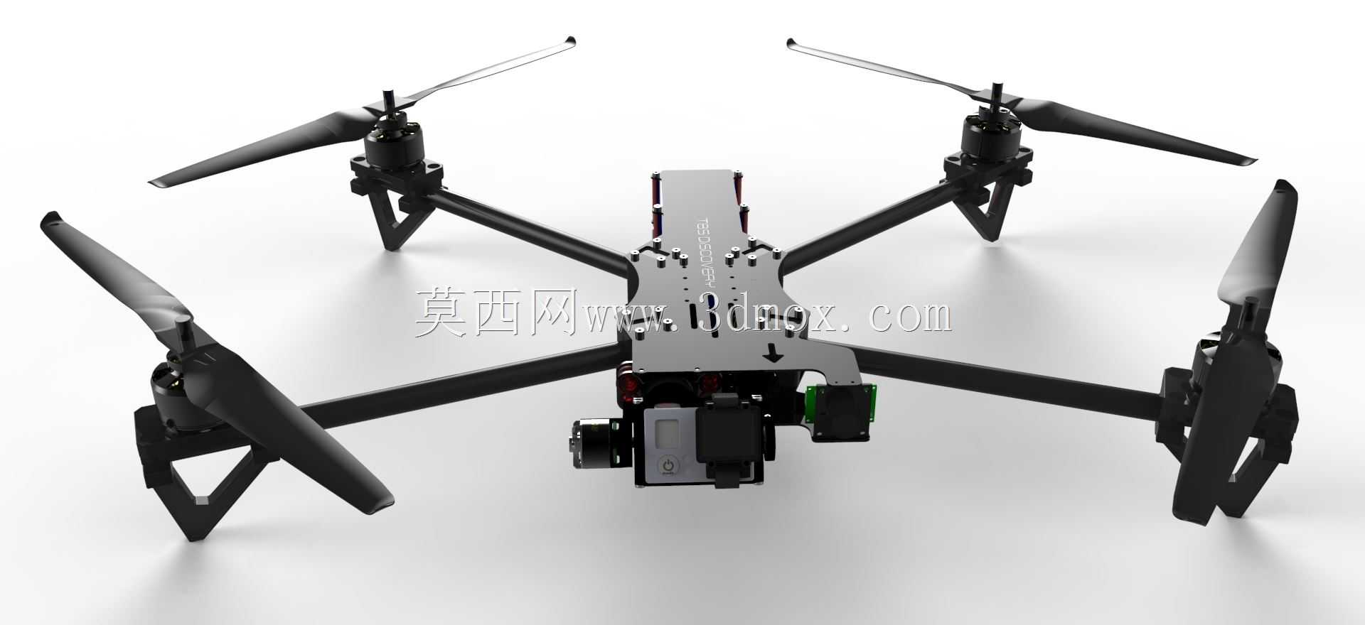 克隆人团队blacksheep Discovery Pro,配备天线移动臂扩展