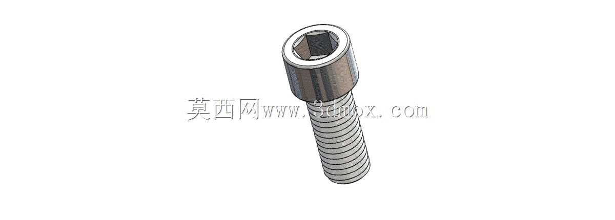 ��׼M12x30��˨-3D�ɴ�ӡ