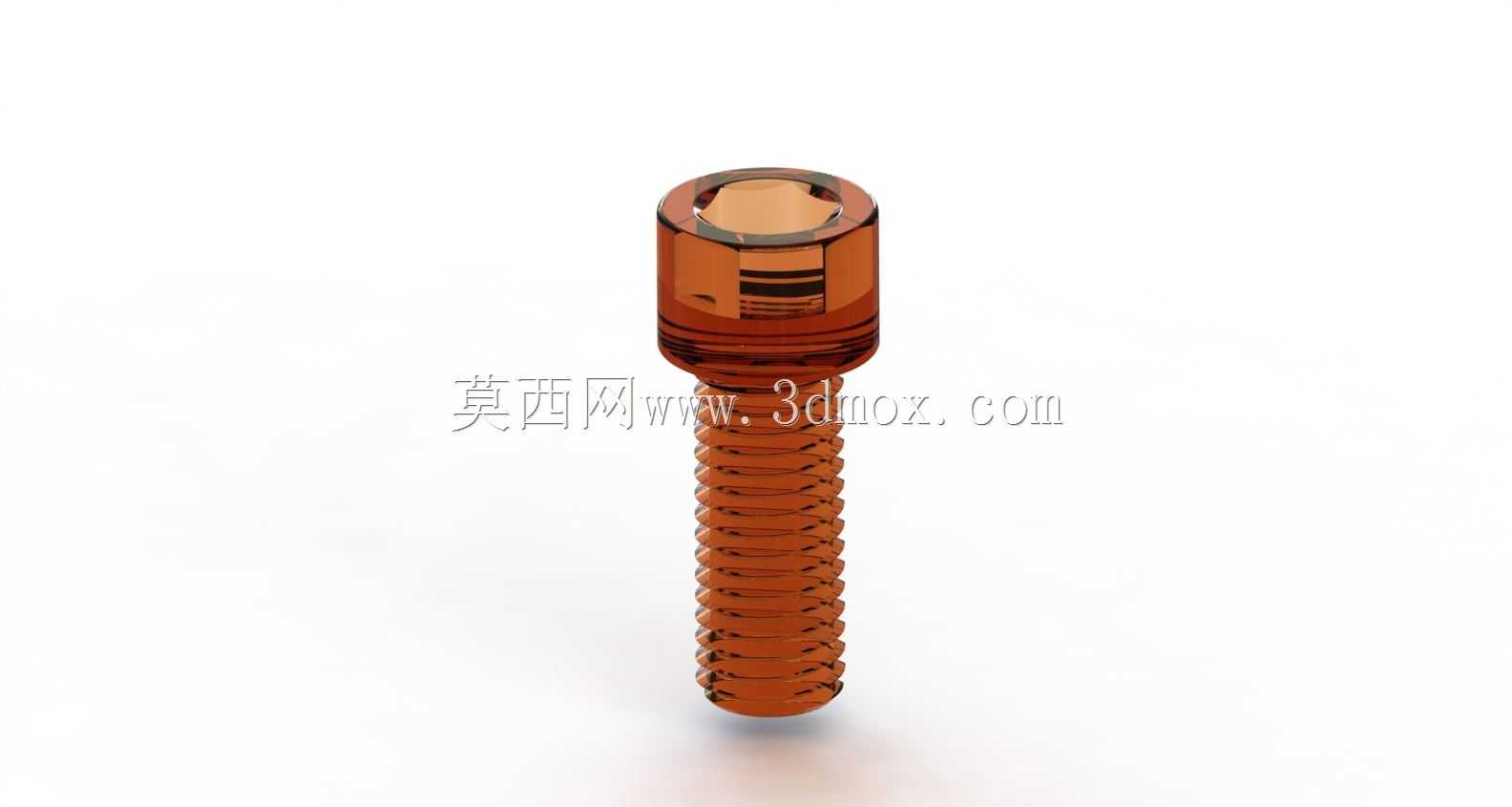 ��׼M12x30��˨-3D�ɴ�ӡ