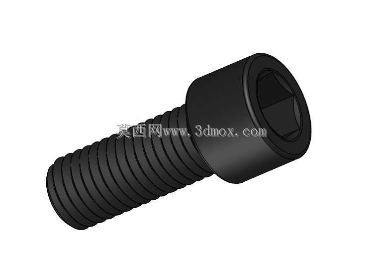 ��׼M12x30��˨-3D�ɴ�ӡ
