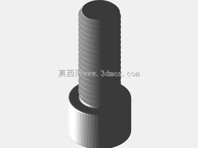 ��׼M12x30��˨-3D�ɴ�ӡ