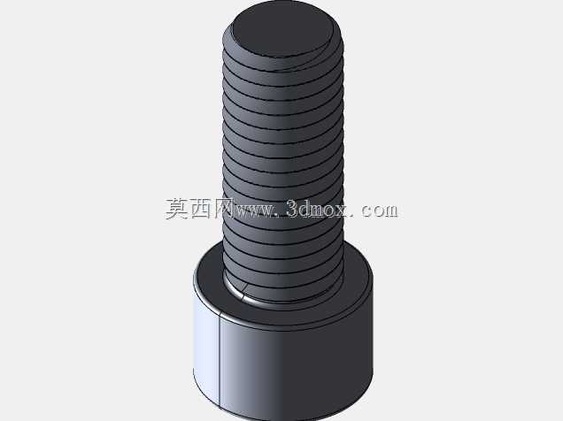 ��׼M12x30��˨-3D�ɴ�ӡ