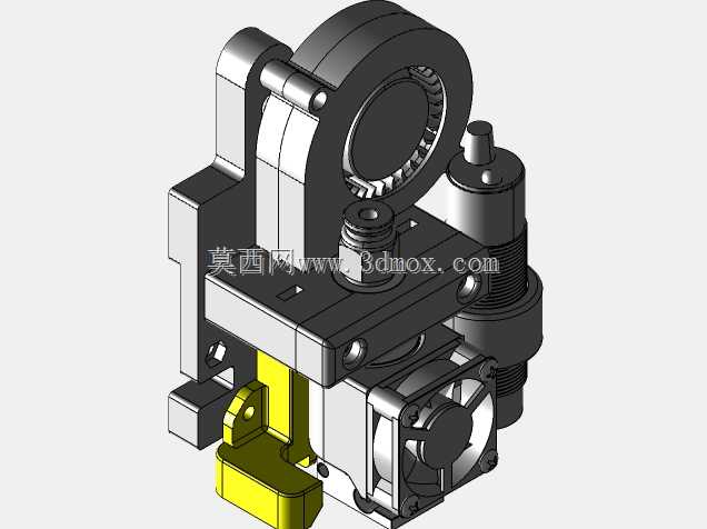 用于超立方体演化混音的风扇导管与E3D V6