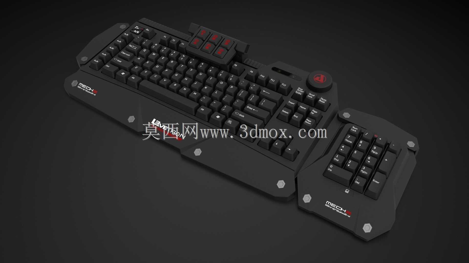 Azio Levetron Mech5游戏键盘