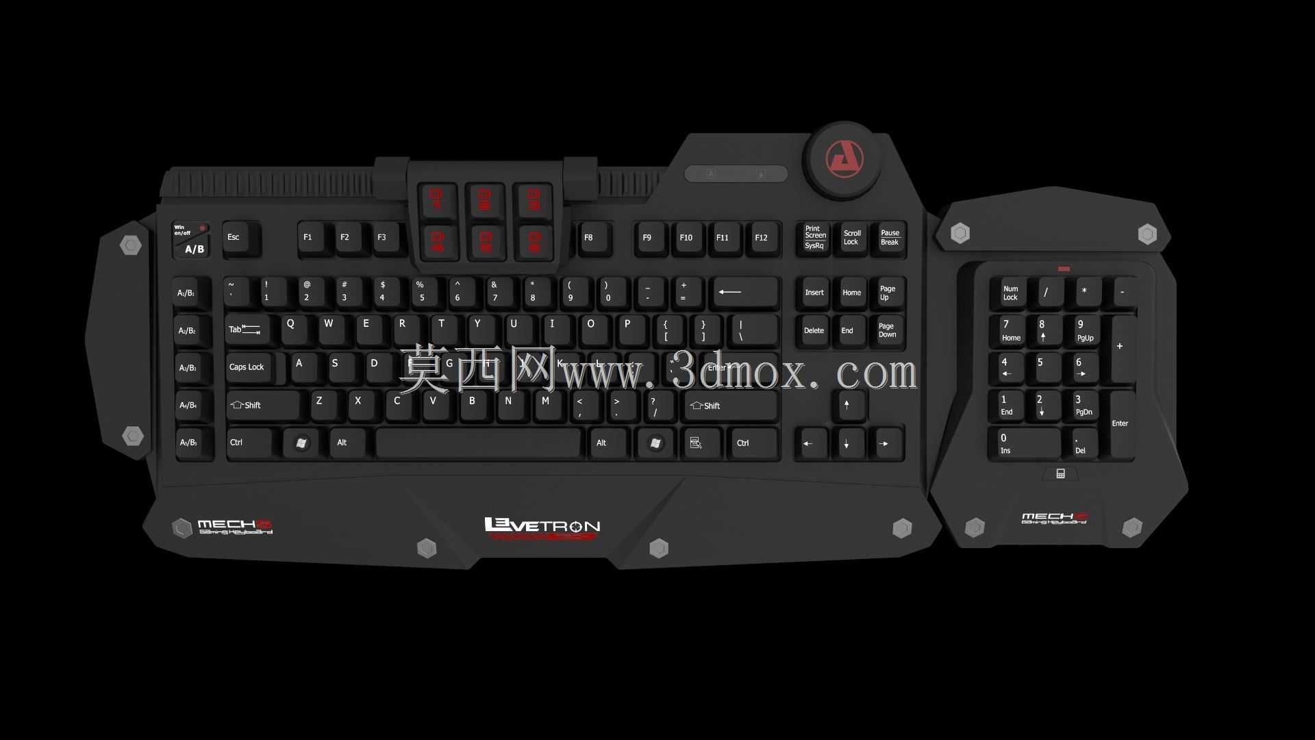 Azio Levetron Mech5游戏键盘