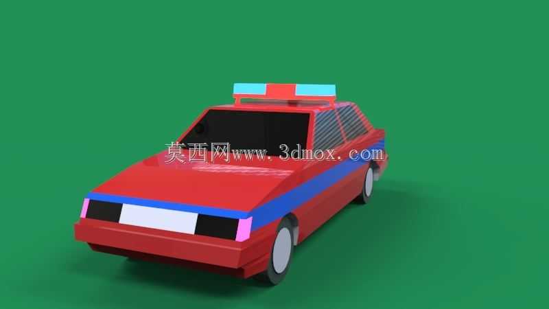 基本警车模型