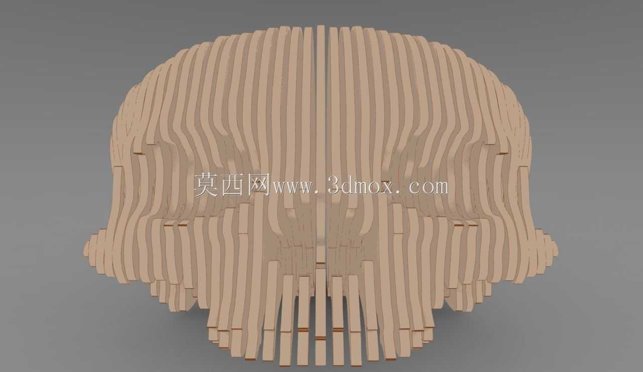 KeyShot卡通渲染:骷髅