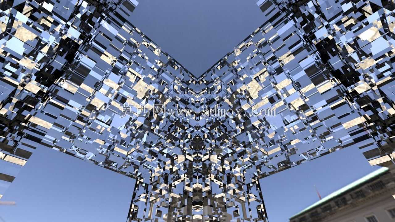 渲染:Menger海绵