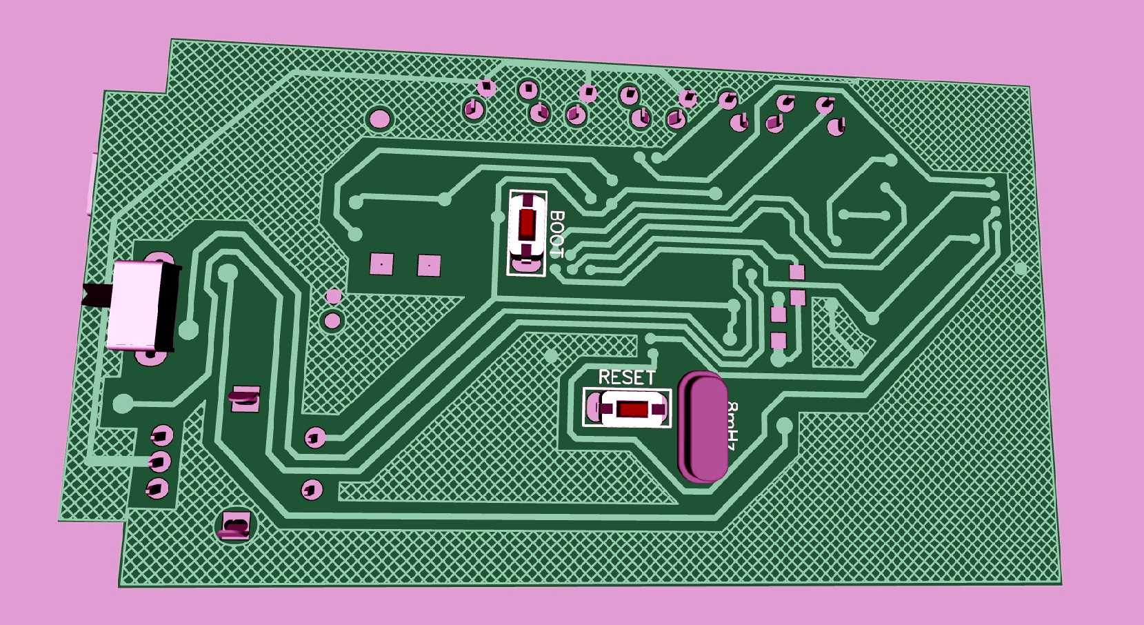 DIY频谱分析仪240-960MHz。