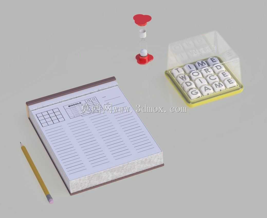 游戏-BOGGLE,塑料底座