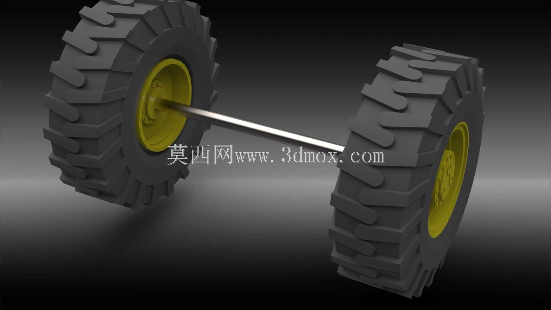 轮式装载机-轮胎轮辋总成-Solidworks教程HP