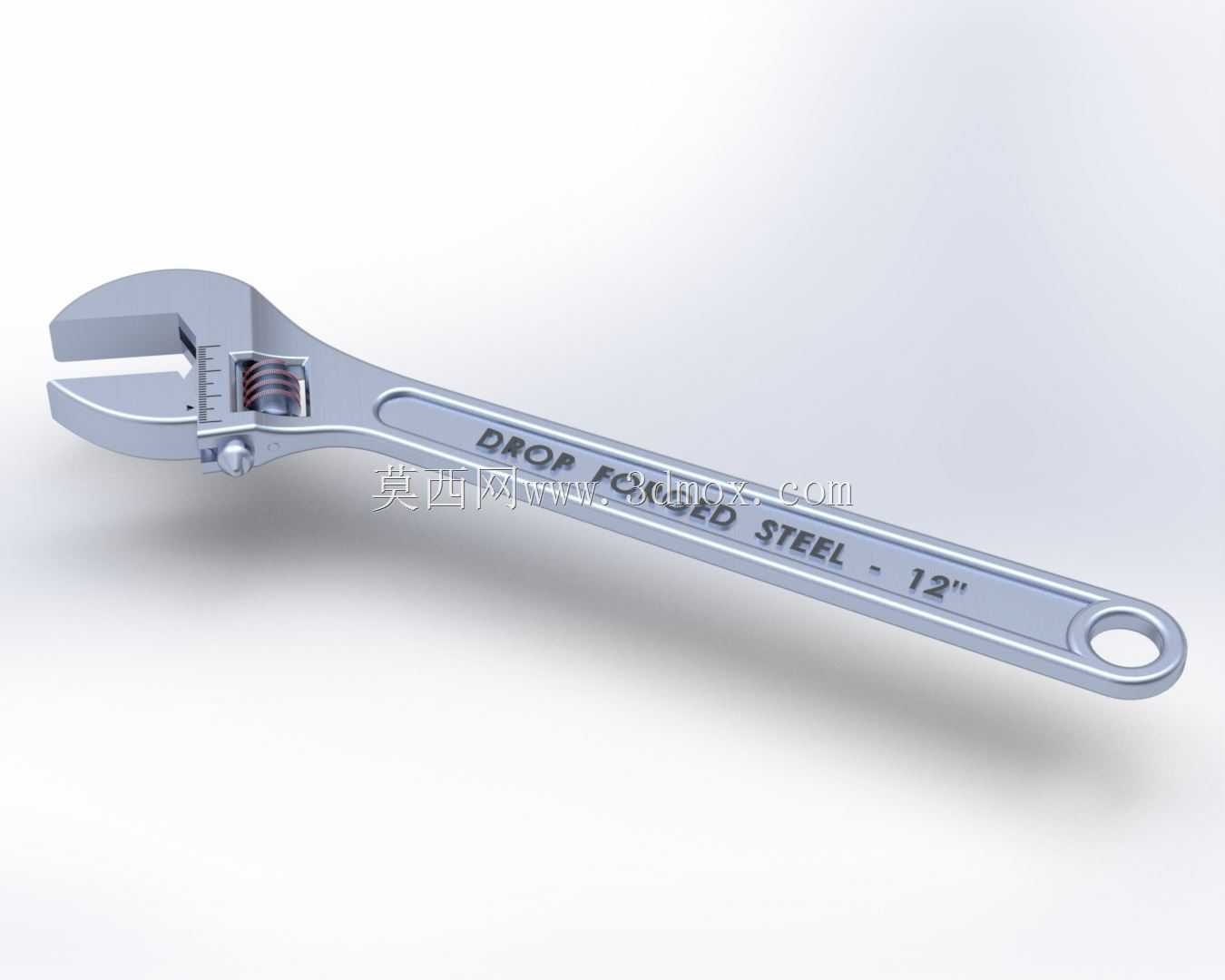 Solidworks可调扳手