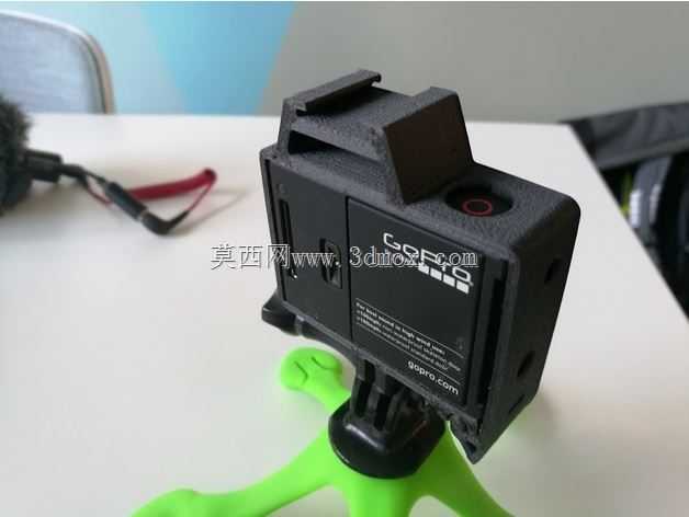 GoPro英雄框架w热靴支架