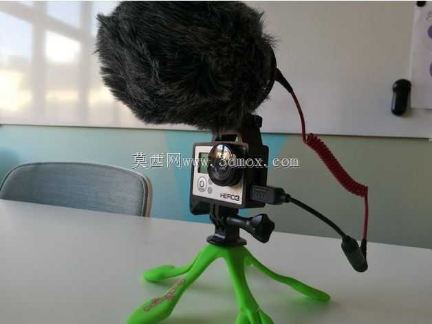 GoPro英雄框架w热靴支架