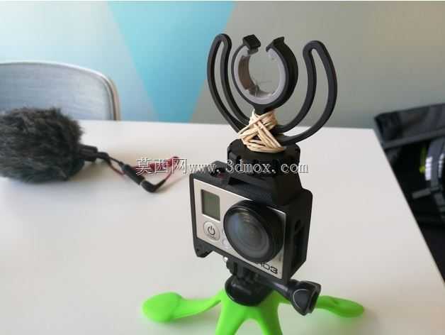 GoPro英雄框架w热靴支架